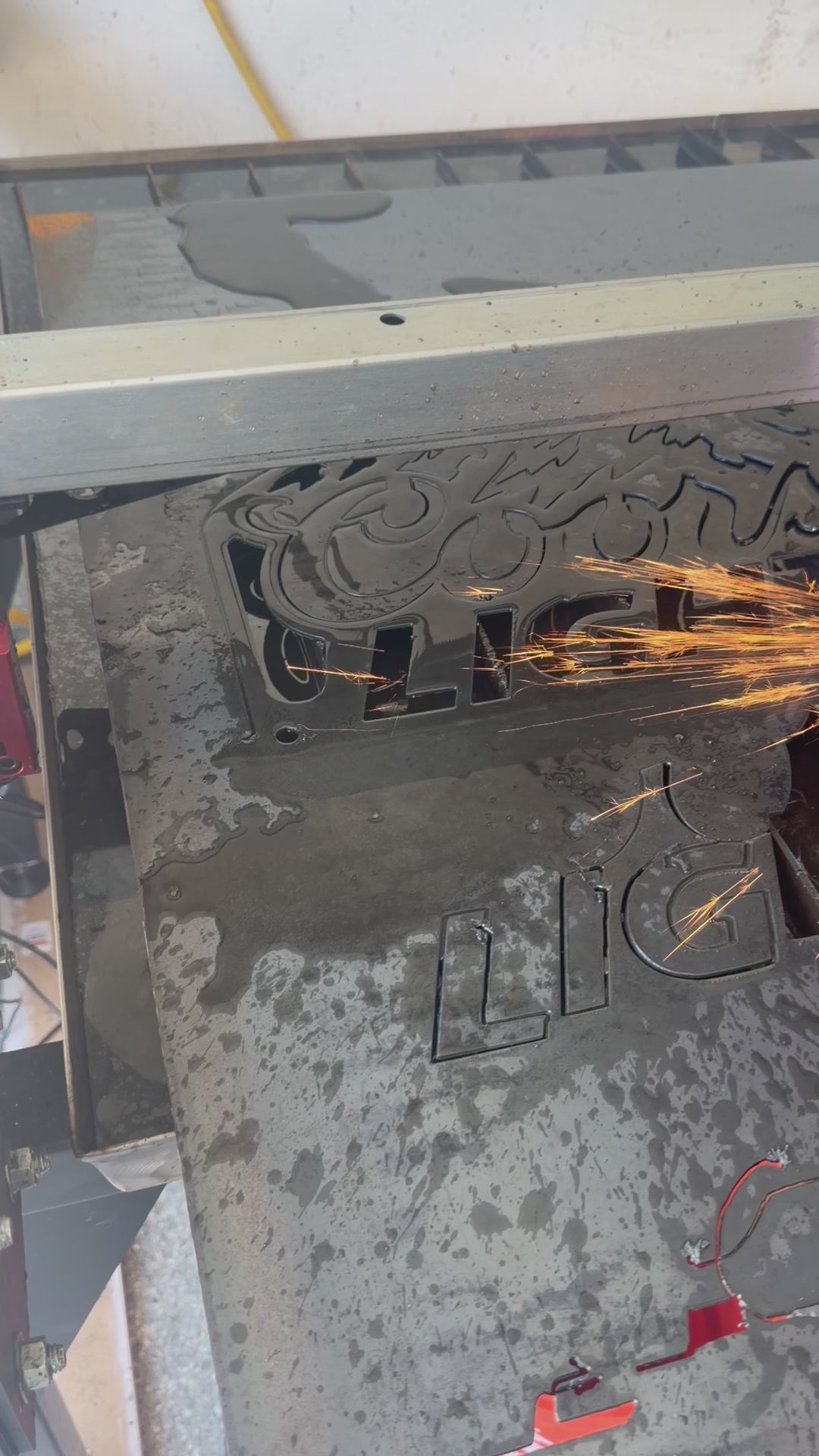 Custom Coors Light metal sign.